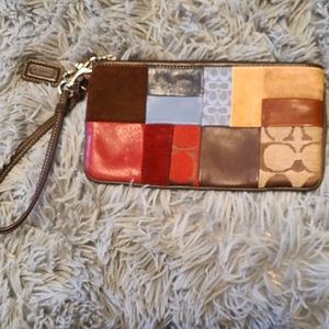 Coach wrist bag